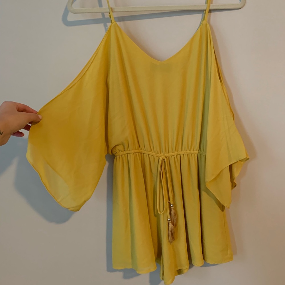 yellow romper - Picture 2 of 3